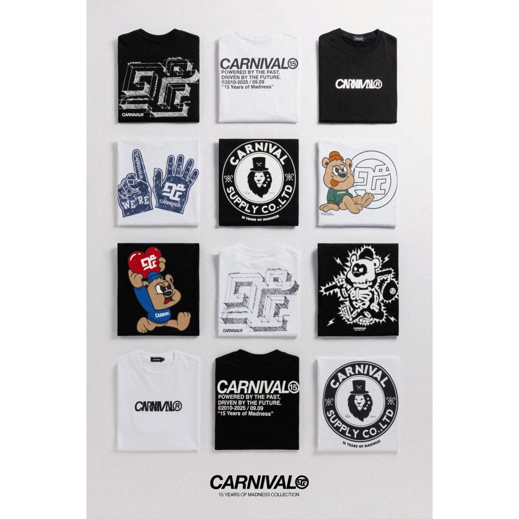 CARNIVAL® 15 YEARS OF MADNESS  COLLECTION