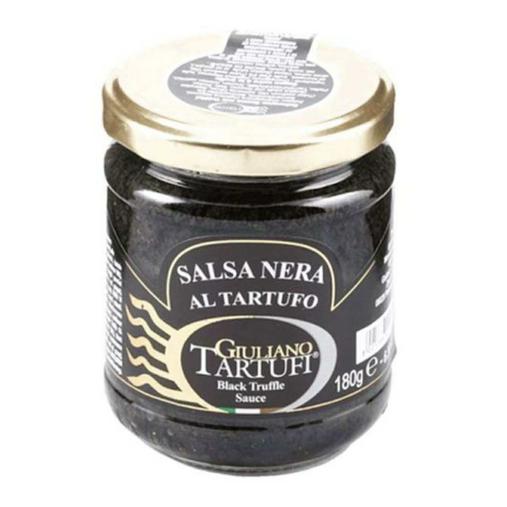 ซอสเห็ด ทรัฟเฟิลดำ 5% GIULIANO TARTUFI Black Sauce with Summer Truffle 500g.