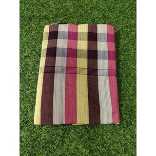 ผ้าขาวม้าฝ้ายแท้ 100% หน้ากว้าง