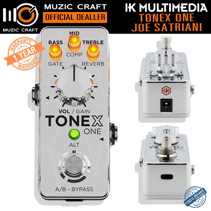 IK Multimedia TONEX ONE Joe Satriani (Limited Edition) *ของแท้รับประกัน 1ปี* Guitar Multi-Effect Ped