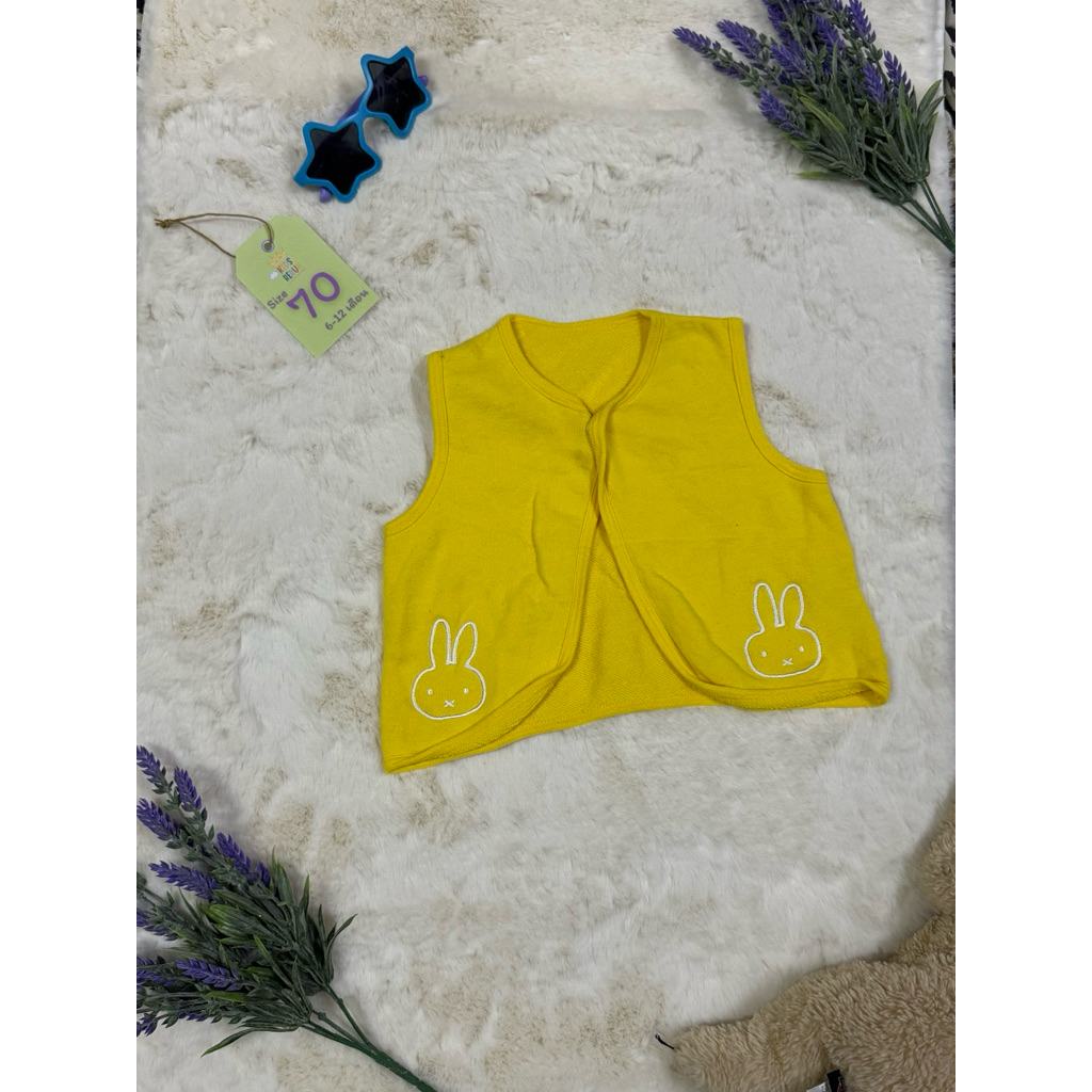 เสื้อกั๊กเด็ก miffyป้ายญี่ปุ่น แท้