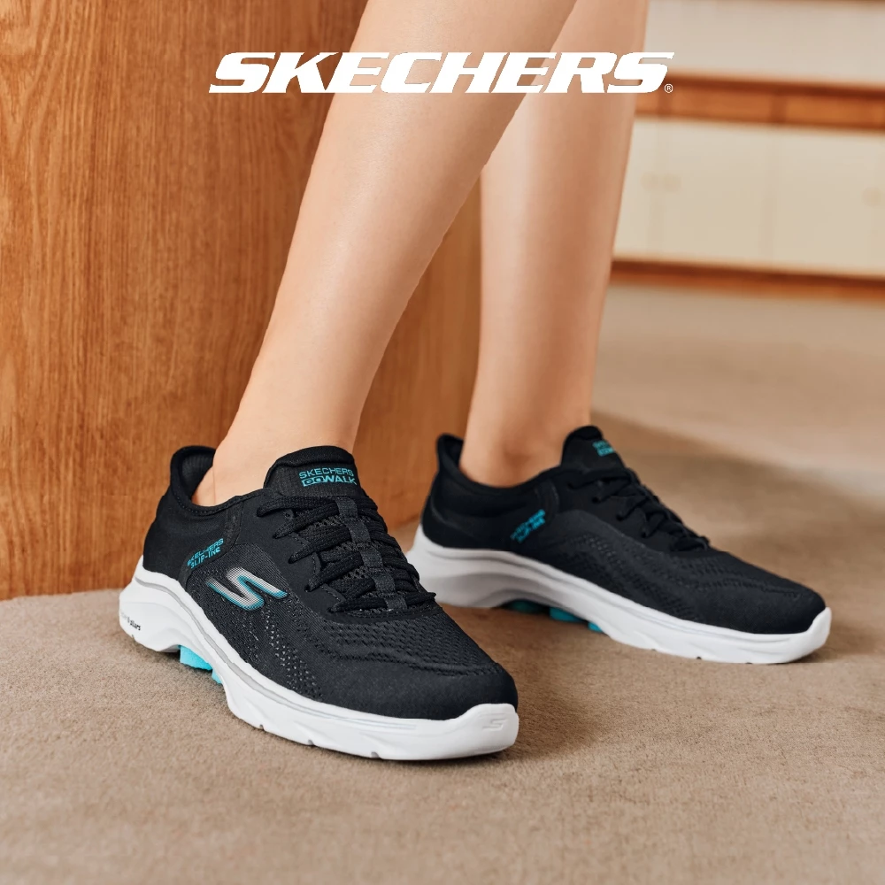 Skechers สเก็ตเชอร์ส รองเท้าผู้หญิง Women GOwalk 7 GOwalk Shoes - 125233-BKAQ - Air-Cooled Memory Foam