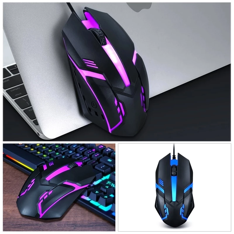 Gaming Mouse เมาส์เกมมิ่งมีสาย RGB ปรับ DPI thumbnail 5