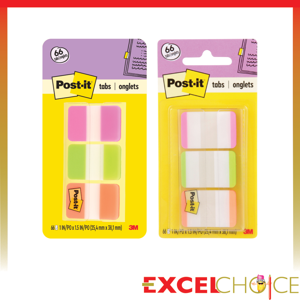โพสอิท ดูราเบิลแทป อินเด็กซ์ 686 Post It Durable Tabs 3M