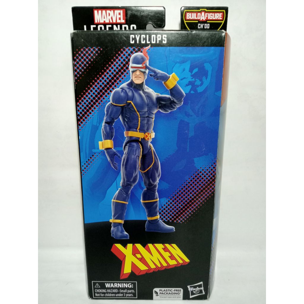 Marvel legends Cyclops X men Hasbro ของใหม่ สภาพดี ( no baf )
