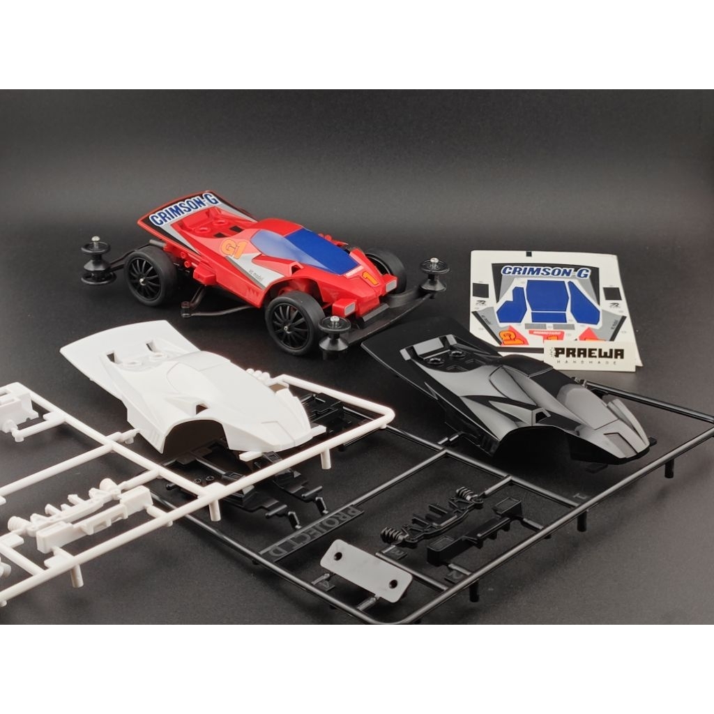 บอดี้ Crimson G ใส่ SFM ไม่ต้องแปลง - Crimson Glory Body Kit for Super FM Chassis