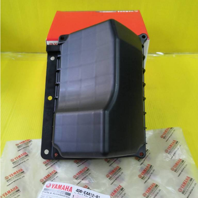 4D0E441201 ฝาปิดหม้อกรอง Fino -115 รุ่นคาบูเรเตอร์ YAMAHA 4D0-E4412-01 00