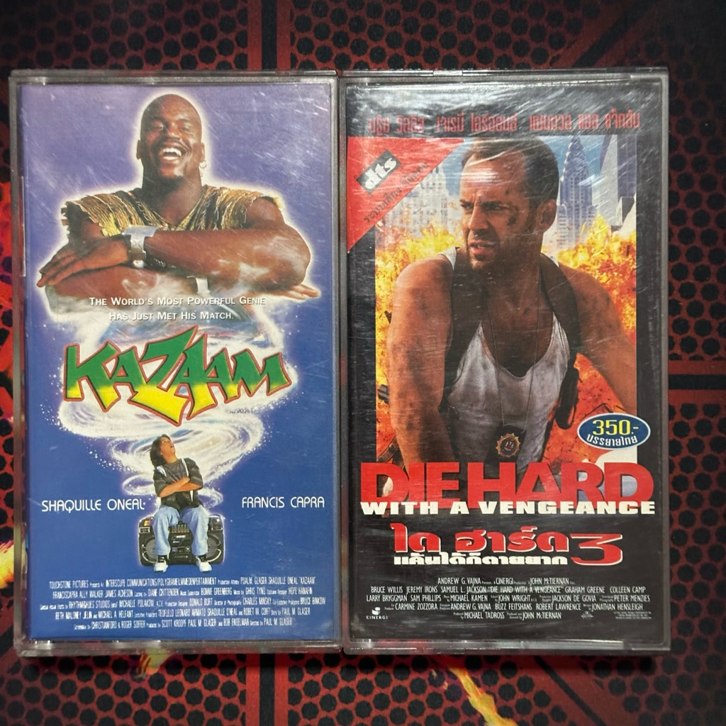 VDO VHS  Kazaam & die hard3