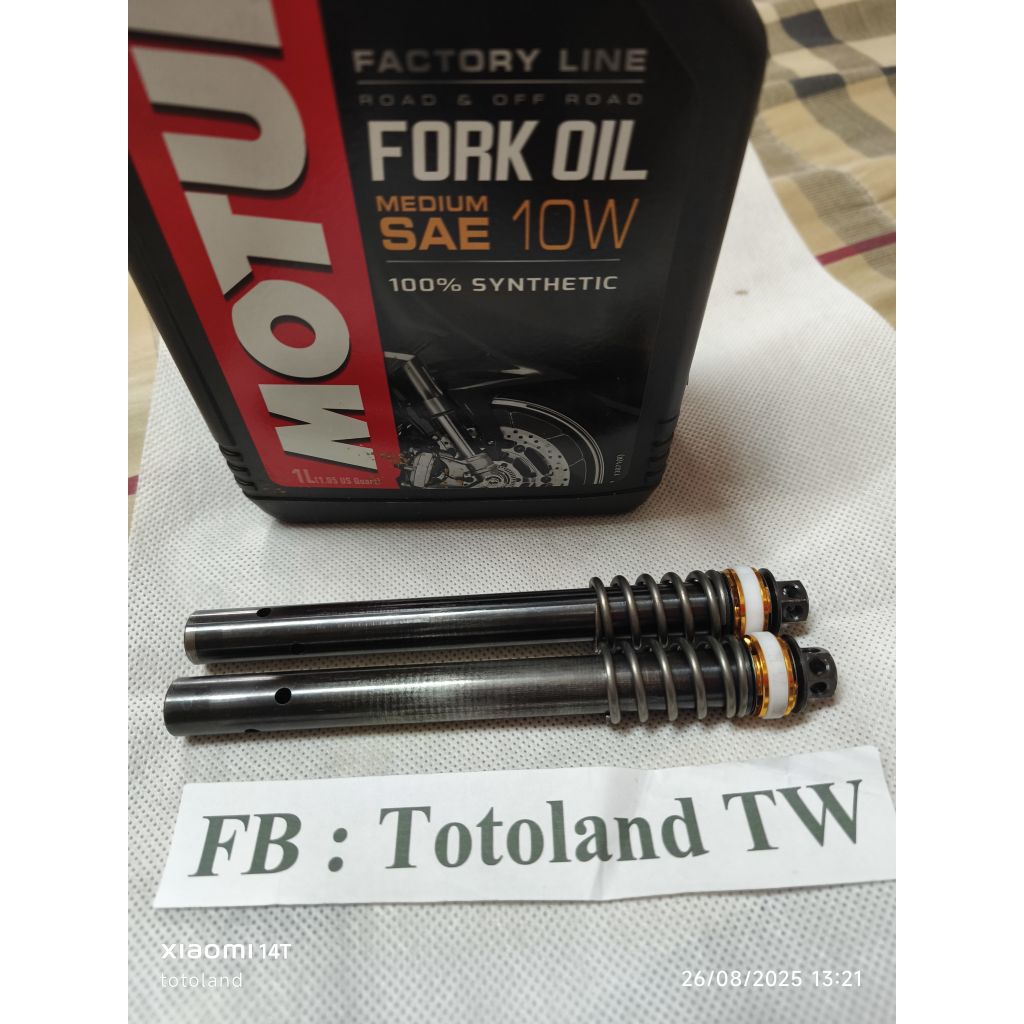 ชุดอัพเกรดวาล์ว 44 factory เพิ่มค่ารีบาวน์​โช๊คหน้า