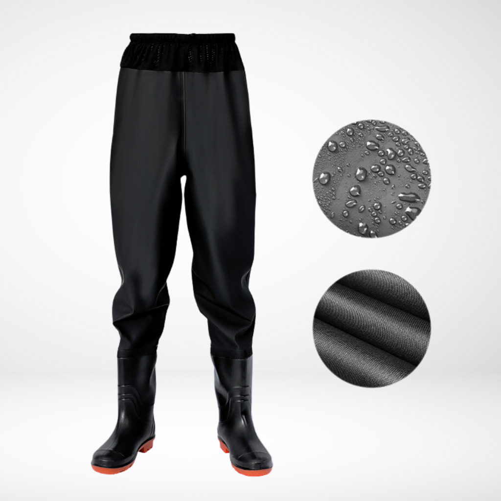 รองเท้าบูทกันน้ำ กางเกงบูทกันน้ำ PVC อย่างดี ไซส์ 38-47 น้ำท่วม ลุยน้ำ ทำสวน โคลนไม่ดูด