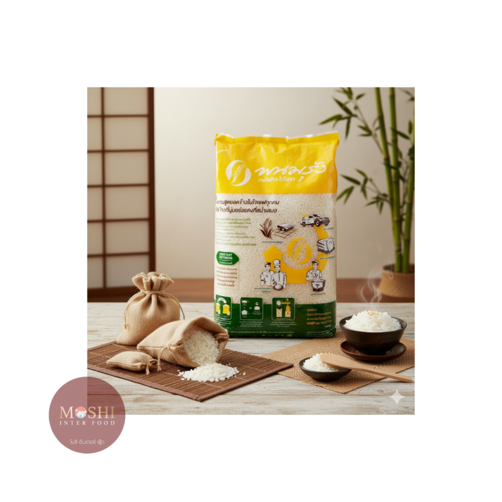 ข้าวญี่ปุ่น (พนมรุ้ง) 5 กิโลกรัม