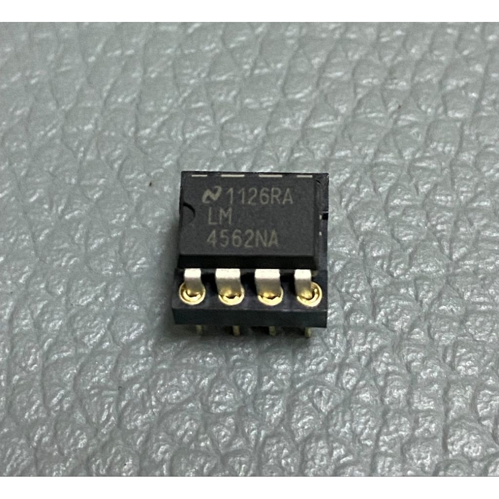 LM4562NA DUAL OP-AMP DIP-8 ตัวถังพลาสติก  เสียงดี ใสคมชัด ครบทุกย่านเสียง ของแท้ ผลิตที่  Korea/Philippines ราคาต่อ1ชิ้น