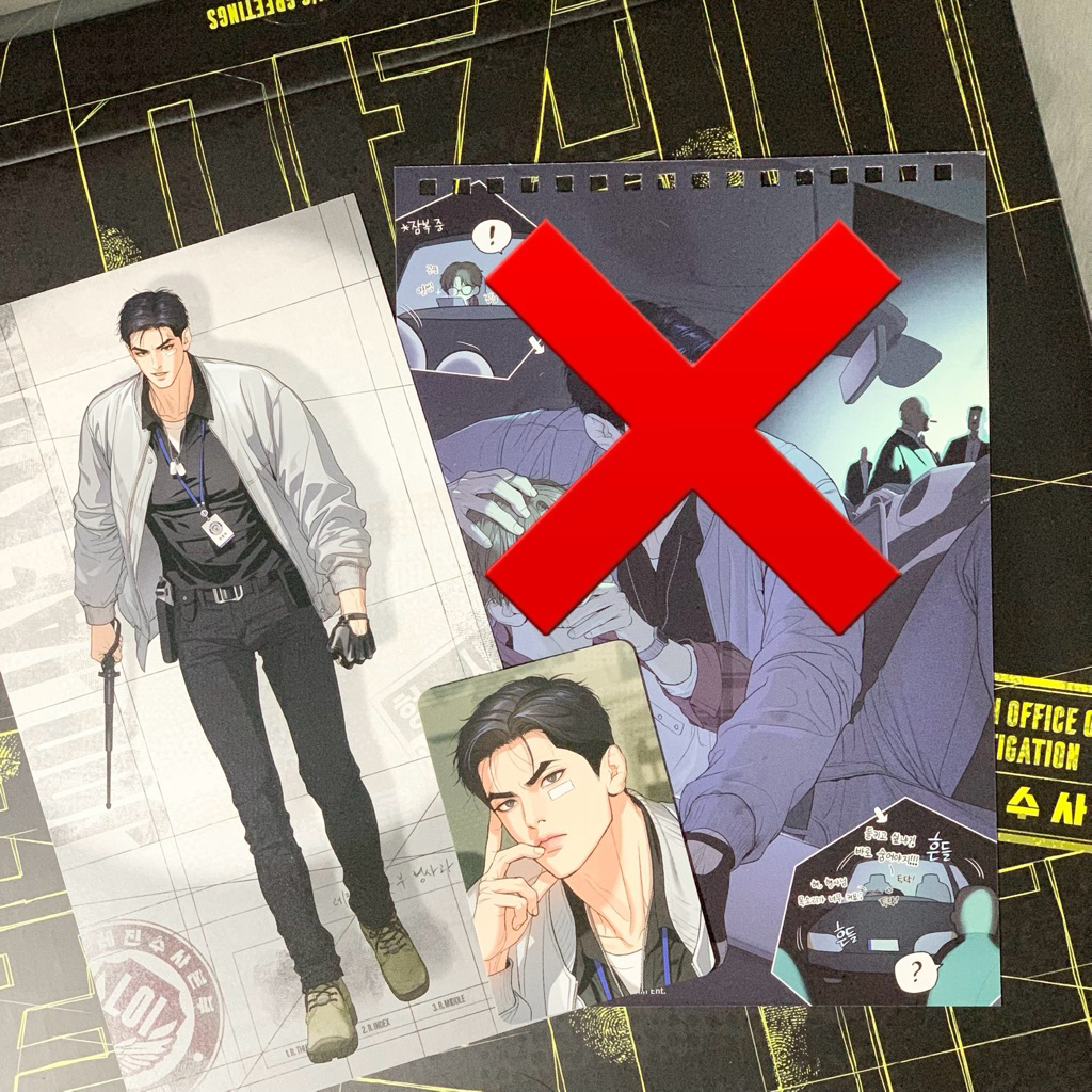 [พร้อมส่ง] เซตปฏิทิน Lezhin 2025 จูแจ Jinx การ์ด+โปสการ์ด