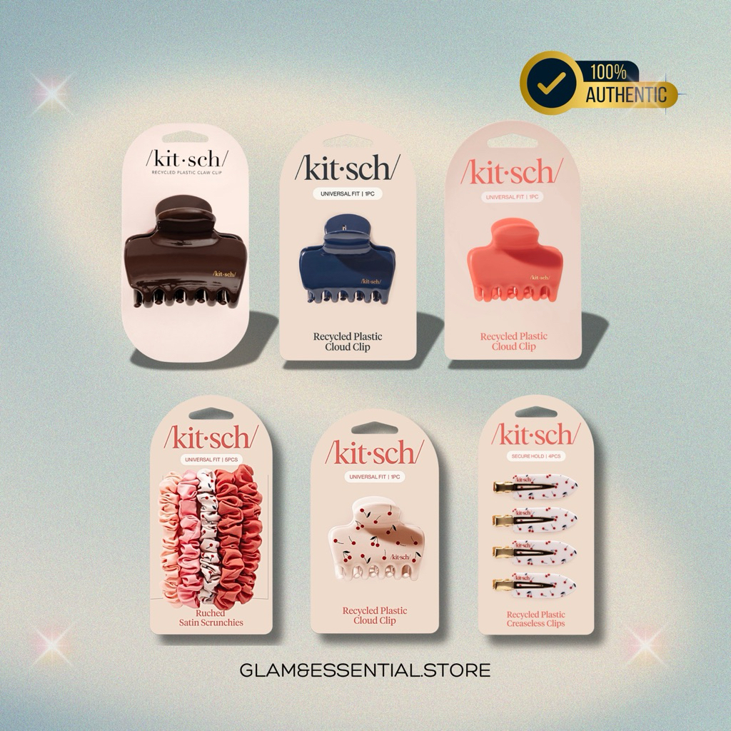 kitsch [ของแท้] กิ๊บ/คลิปติดผมหลายแบบ กดด้านในค่าา
