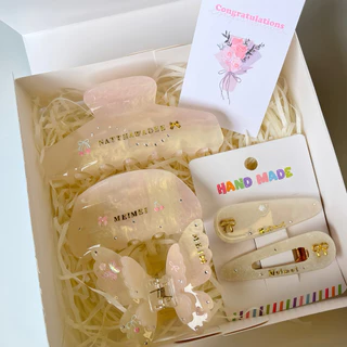 🪄 Magic Glow Gift Set | กิ๊บเปลี่ยนสีตามอุณหภูมิ ติดชื่อตกแต่งฟรี ไม่จำกัดตัวอักษร พร้อมกล่องของขวัญ