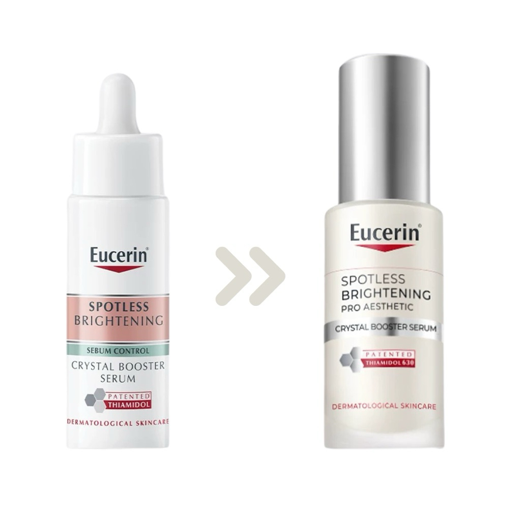 ลดฝ้า ผิวกระจ่างใส Eucerin Spotless Brightening Crystal Booster Serum 30ml - รูปที่ 2