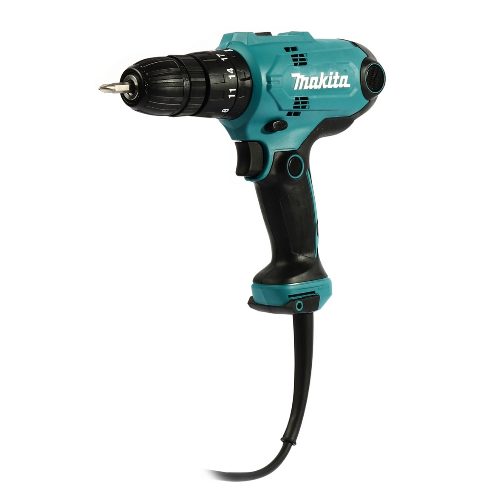 MAKITA สว่านกระแทกไฟฟ้า ขนาด 3/8 นิ้ว กำลังไฟ 320 วัตต์ ความเร็วรอบตัวเปล่าสูงสุด 0-1500 รอบ/นาที รุ