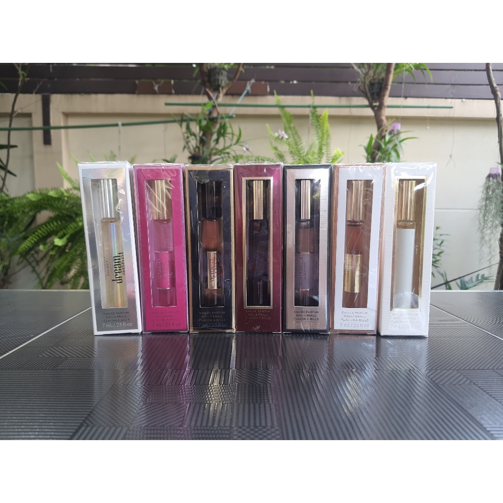Victoria's Secret น้ำหอมแบบ EDP 7 mL กลิ่น Bare , Very Sexy , Bombshell , Bomsbhell Glamour,Tease ,d