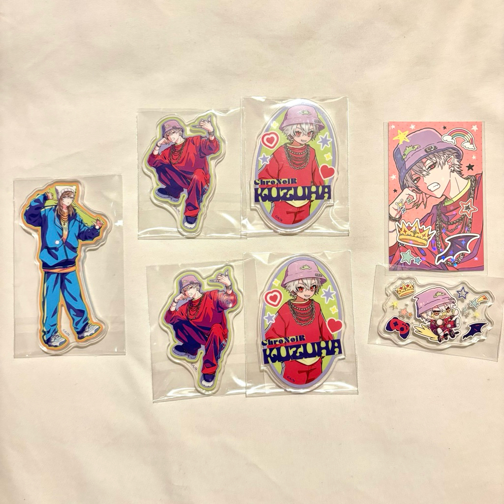 เชกิ / สติกเกอร์อะคริลิค chronoir kuzuha kanae