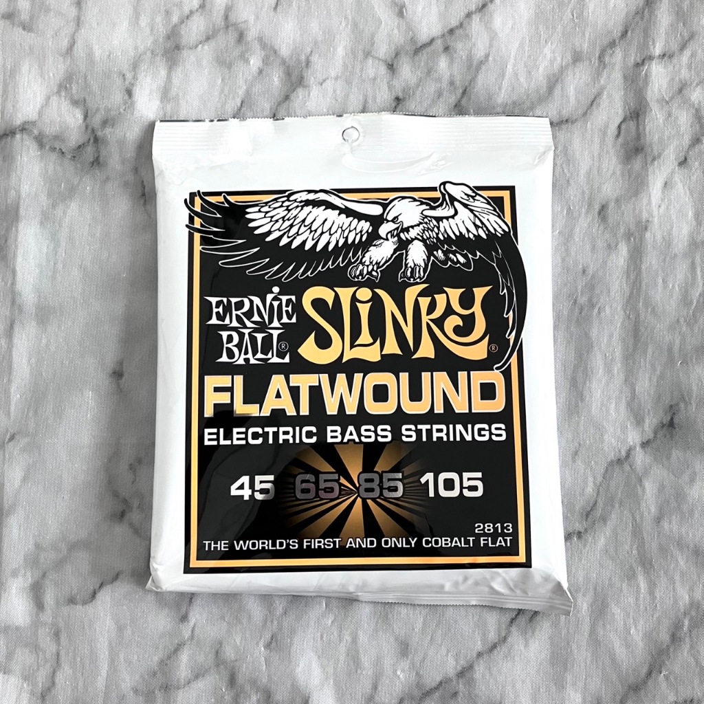 ERNIE BALL Flatwound Bass Strings Collection