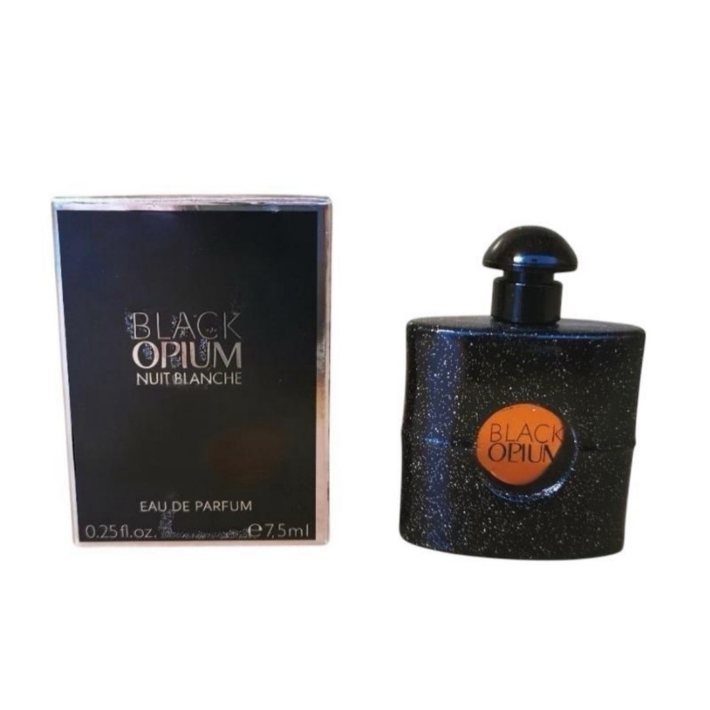 miniจิ๋ว Yves Saint Laurent Black Opium Nuit Blanche Eau de Parfum 7.5 ml