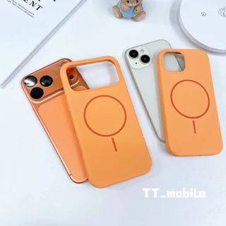 ส่งจากไทย สำหรับ ไอโฟน i17 17air 17promax เคสกำมะหยี่ ชาร์จได้ สีพื้น งานกล่อง เคสนิ่ม ซิลิโคน i16promax i16 13 14 15