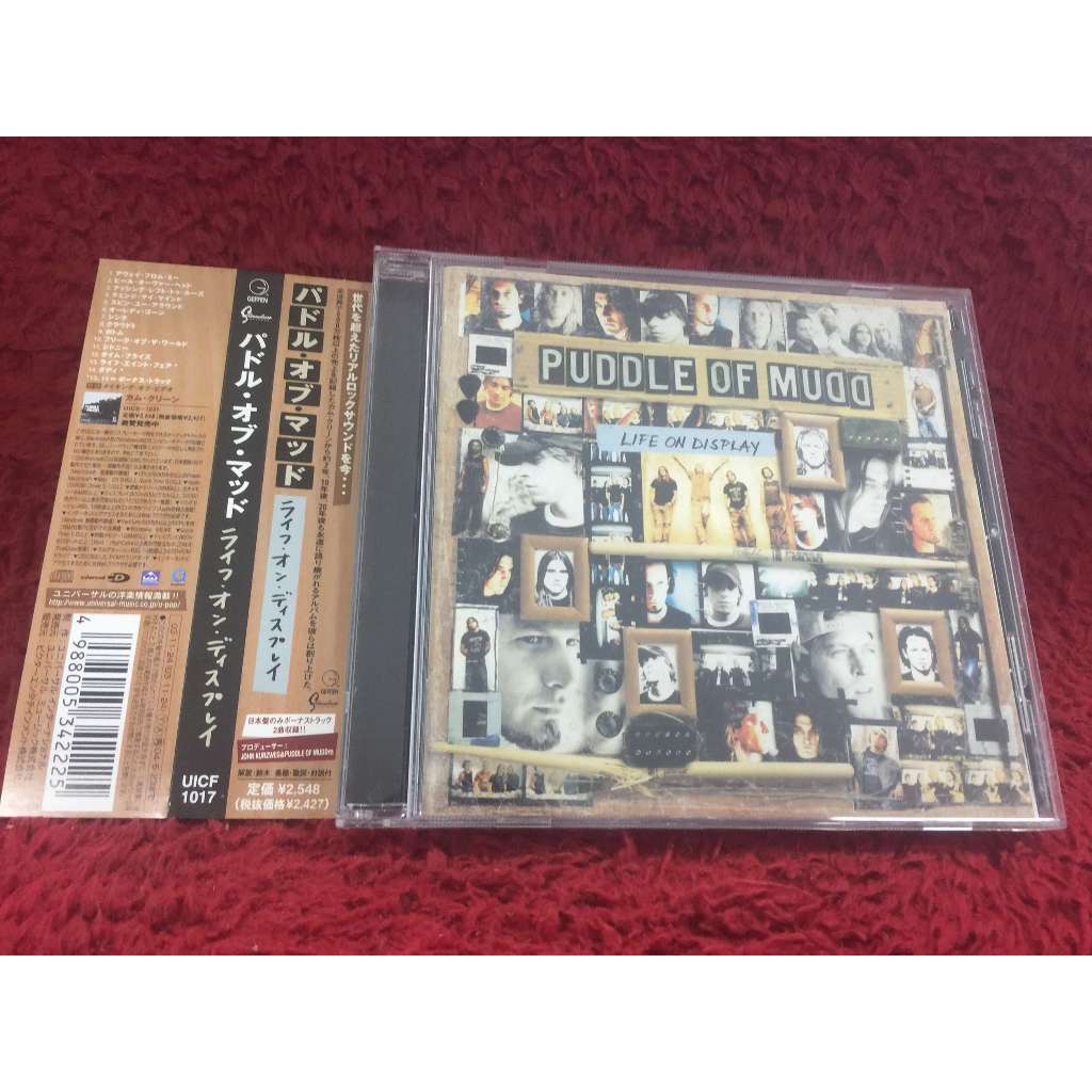 CD Puddle Of Mudd – Life On Display สภาพตามรูปปก ZA127-86
