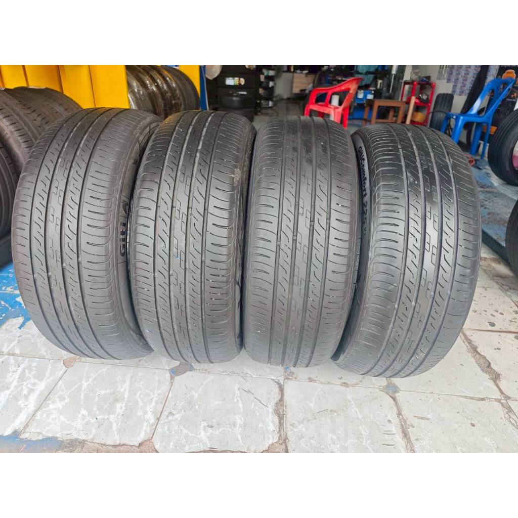 ยางเปอร์เซ็นต์ Giti 225v1 ขนาด  215 50 R18 ปี23  ราคา  4เส้น 2400 บาท