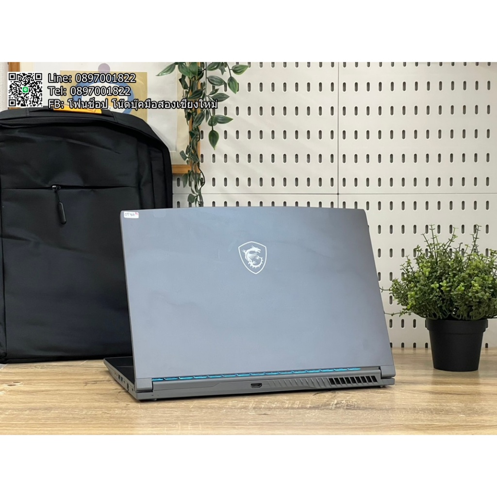 MSI Thin 15 B13UCX-1610TH ( RTX 2050 RAM 16 GB ) ราคา 19,900 บาท