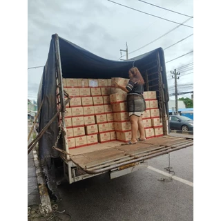 [ส่งฟรี] สิงโตคู่แป้งทอดกรอบ 1กก.ยกลังX10ถุง ไม่อมน้ำมัน กรอบนาน4ซม.