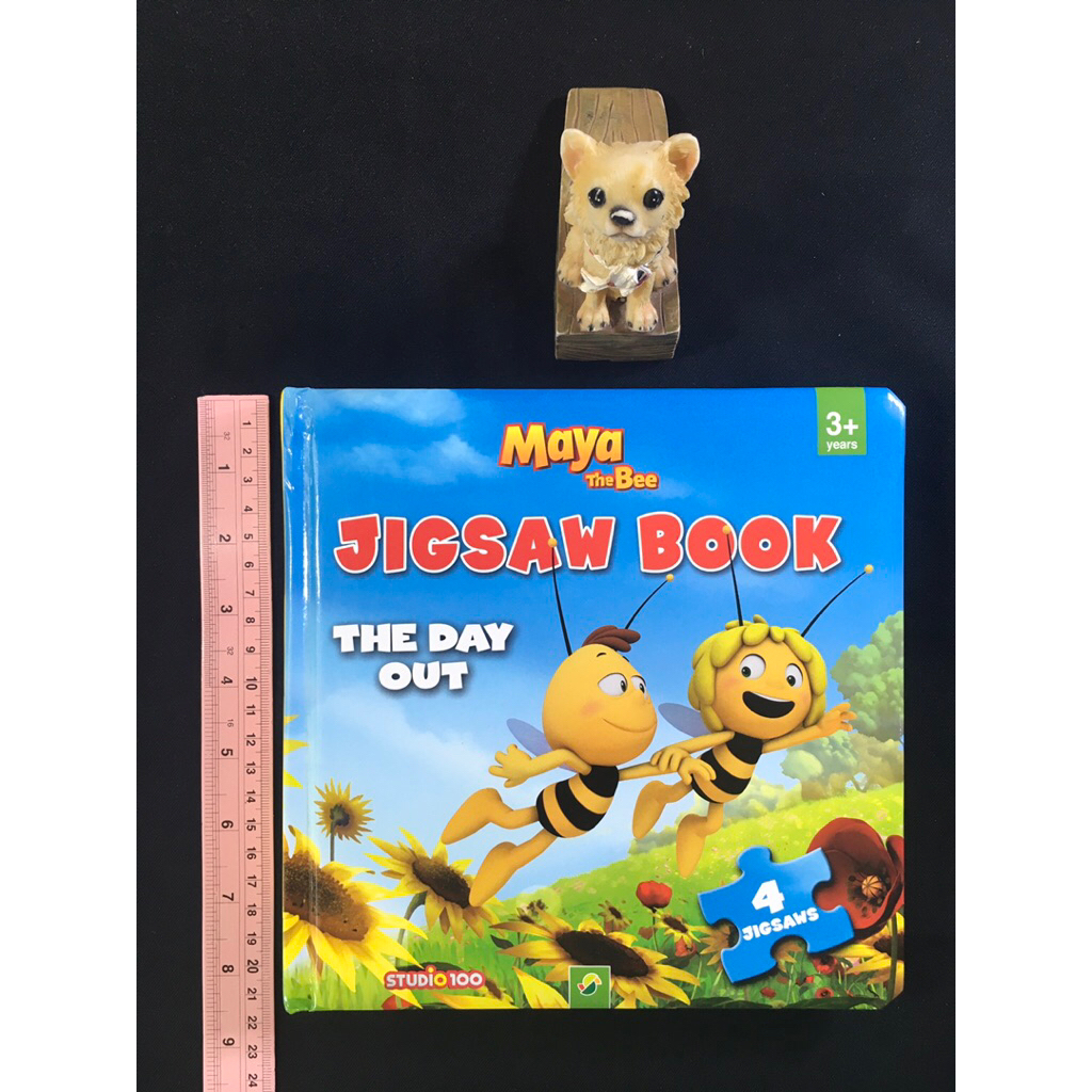 Maya The Bee Jigsaw Book The Day Out หนังสือเด็กกภาษาอังกฤษ Boardbook (Pre-owned)