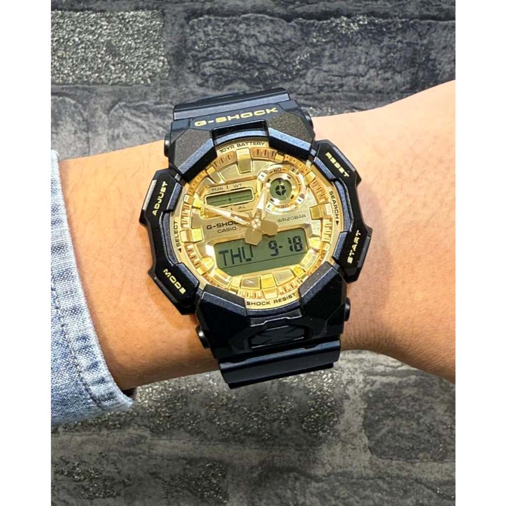 Casio G-Shock นาฬิกาข้อมือ สายเรซิน รุ่น GA-010GGB-1A9