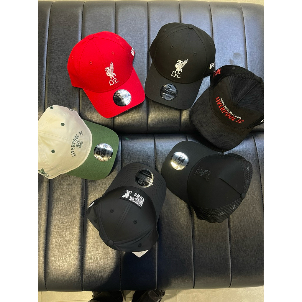 พร้อมส่ง ของแท้ หมวกcap new era Liverpool💯
