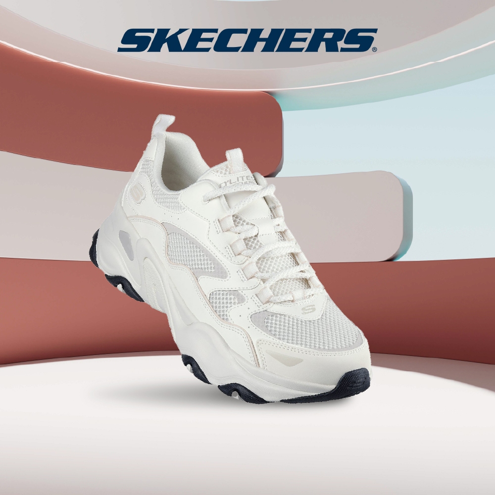 Skechers สเก็ตเชอร์ส รองเท้าลำลองผู้ชาย Men Sport D'Lites 5.0 Casual Shoes - 232493-NAT Air-Cooled M
