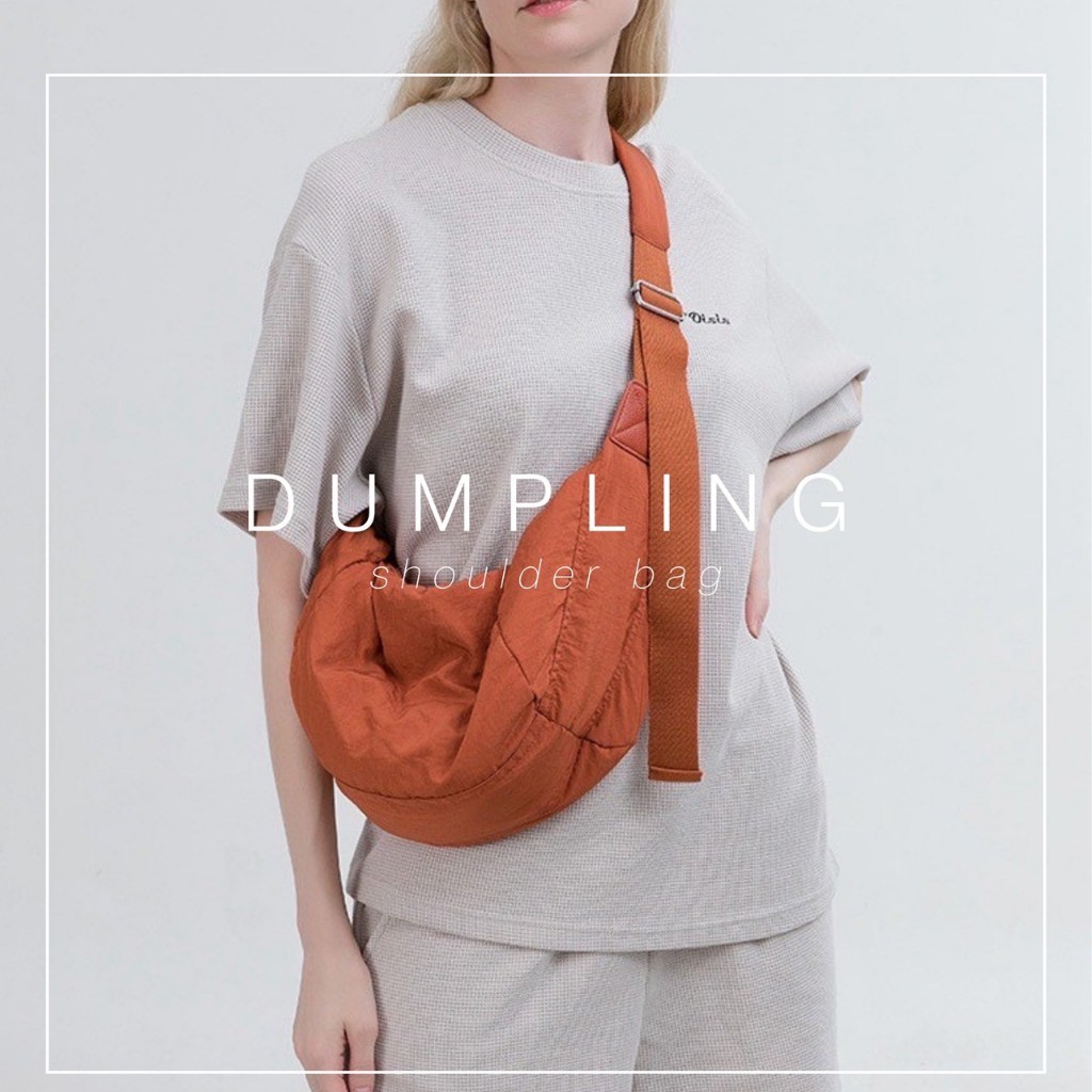 IBB DUMPLING BAG กระเป๋าสะพายไหล่ทรงเกี๊ยว