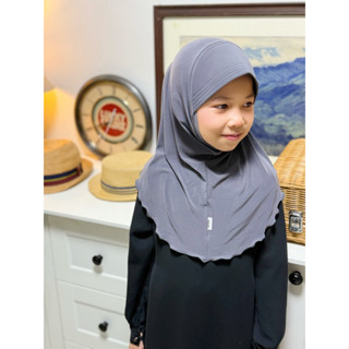 ฮีญาบสวมสำเร็จหน้ายางสั้นเด็กm