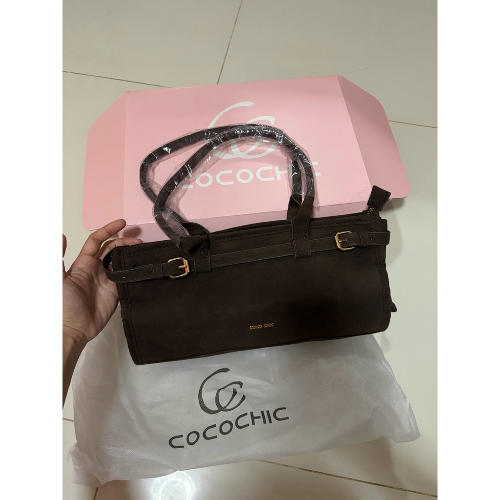 ส่งต่อกระเป๋า coco chic มือ1 สีน้ำตาลเข้ม