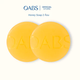 [2 ชิ้น] OABS SOAP สบู่ล้างหน้า Moonlight Honey Drop 80g สบู่ล้างหน้า น้ำผึ้ง โอปโซพ ลดสิว คุมมัน