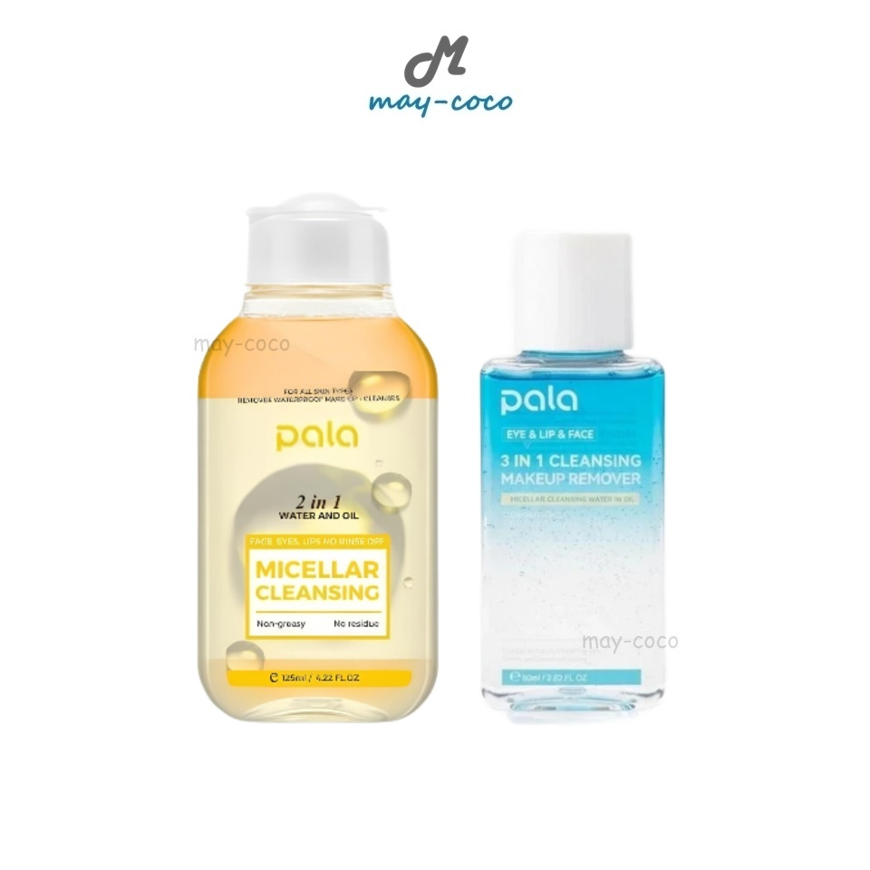 ถูก/แท้/มีไลฟ์ เช็ดเครื่องสำอาง PALA Cleansing Makeup Remover พาลา คลีนซิ่ง ไมเซลล่า ล้างเครื่องสำอา