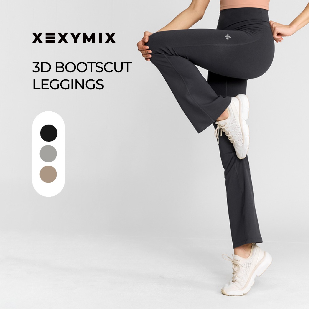 [XEXYMIX] 3D Bootscut Leggings