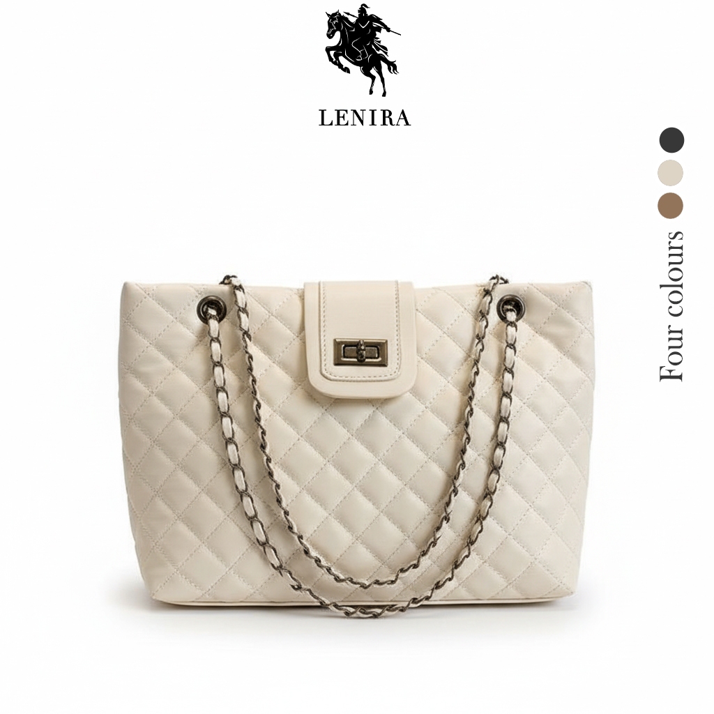 Lenira(B1737) กระเป๋าหนังสุดหรู สะพายข้าง/สะพายไหล่