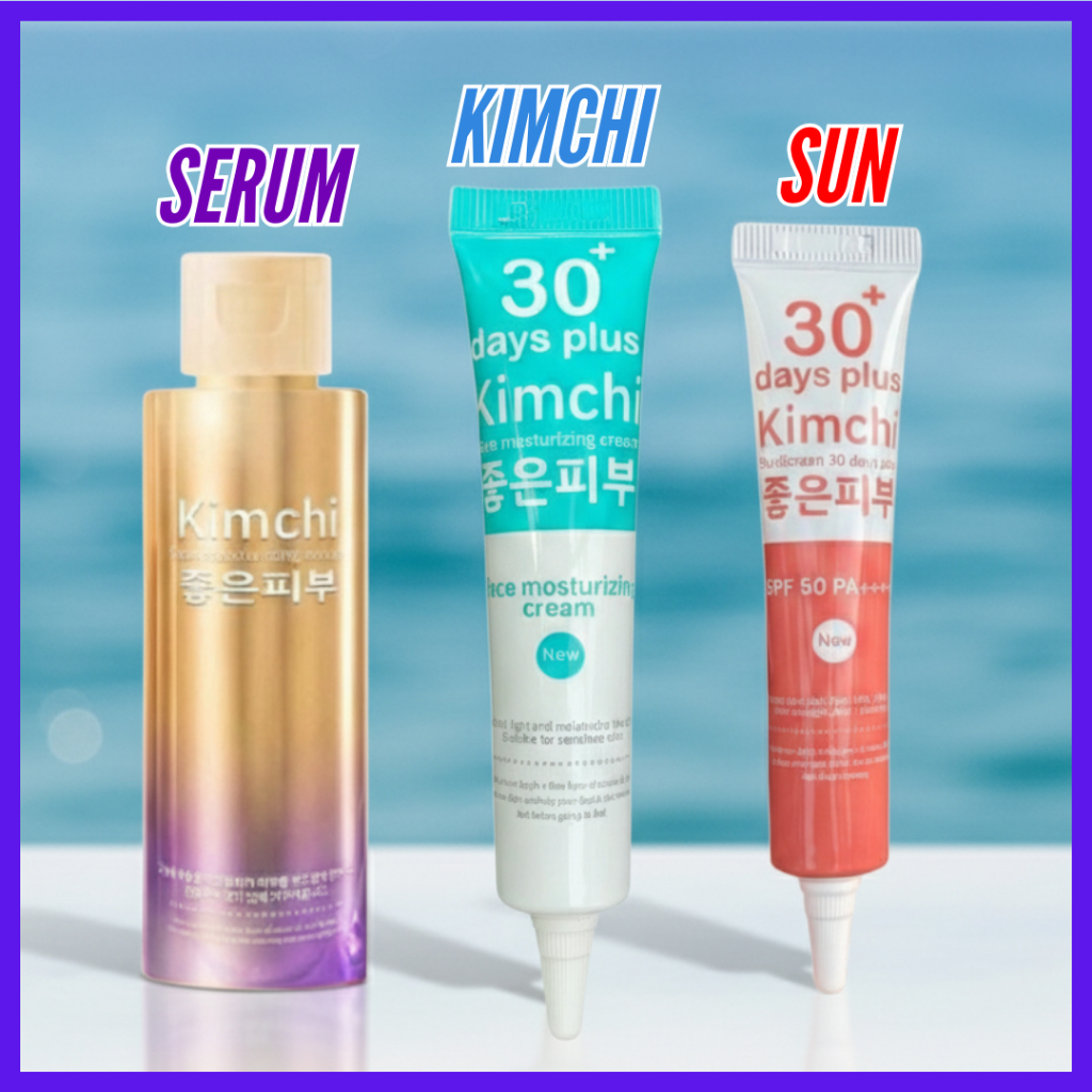 พร้อมส่ง: Kimchi Cream กันจิครีม , Kimchi Sun SCreen   / Good skin