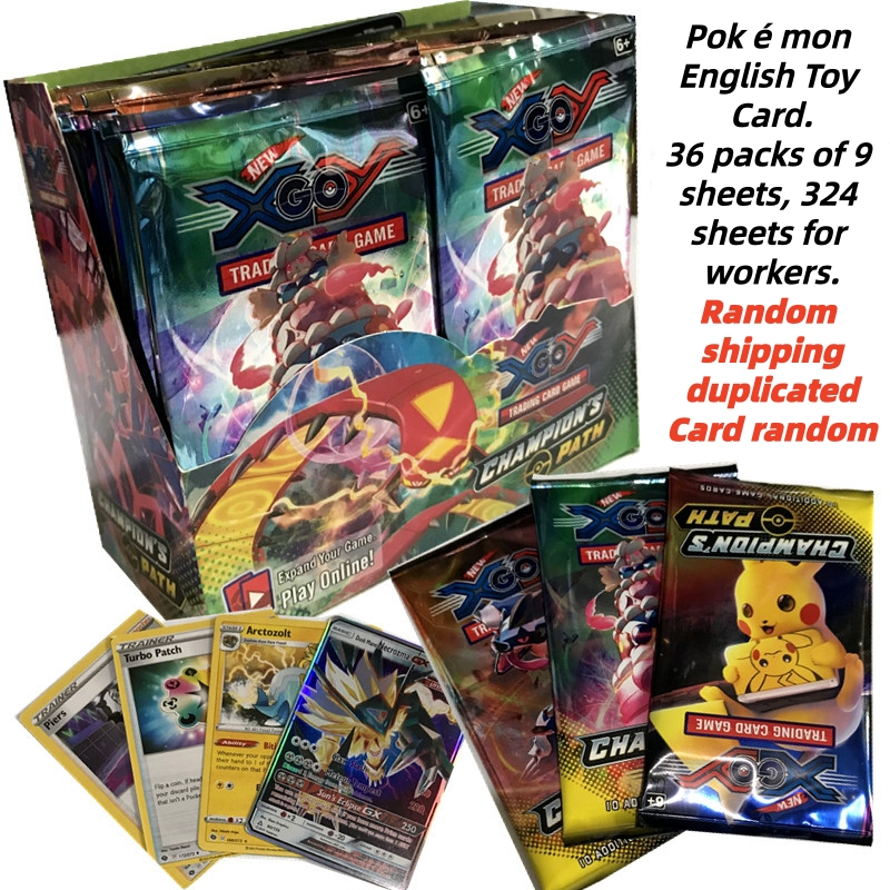 Pok é mon Card Children's Toy Collection Card Game 324/Box