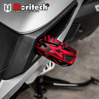 พักเท้าหลัง CNC Moritech SLOT 2-TONE V.4 ลายดาว สำหรับรถรุ่น…