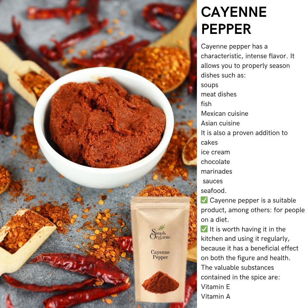 Cayenne Pepper Powder 20g | Organic & Natural Spice
