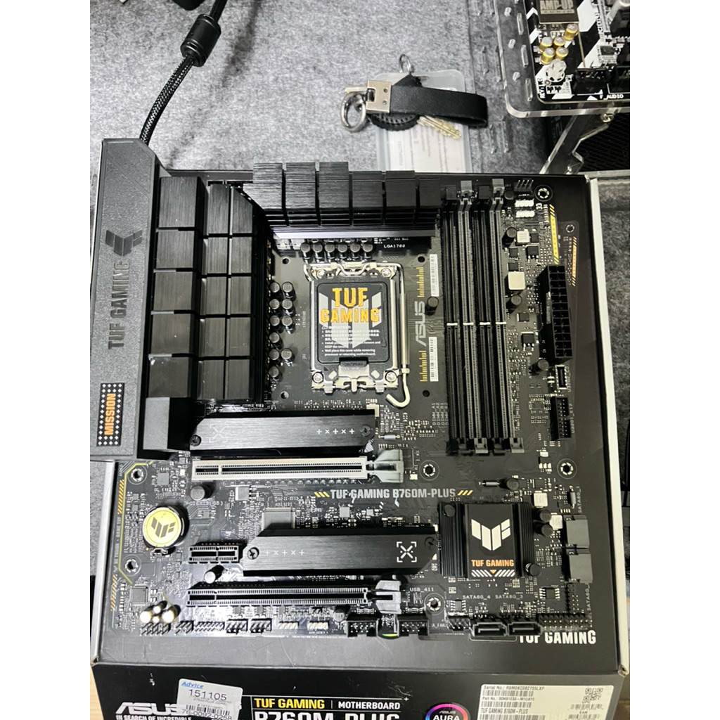 B760M-PLUS TUF Gaming DDR5 มือสองสภาพสวย