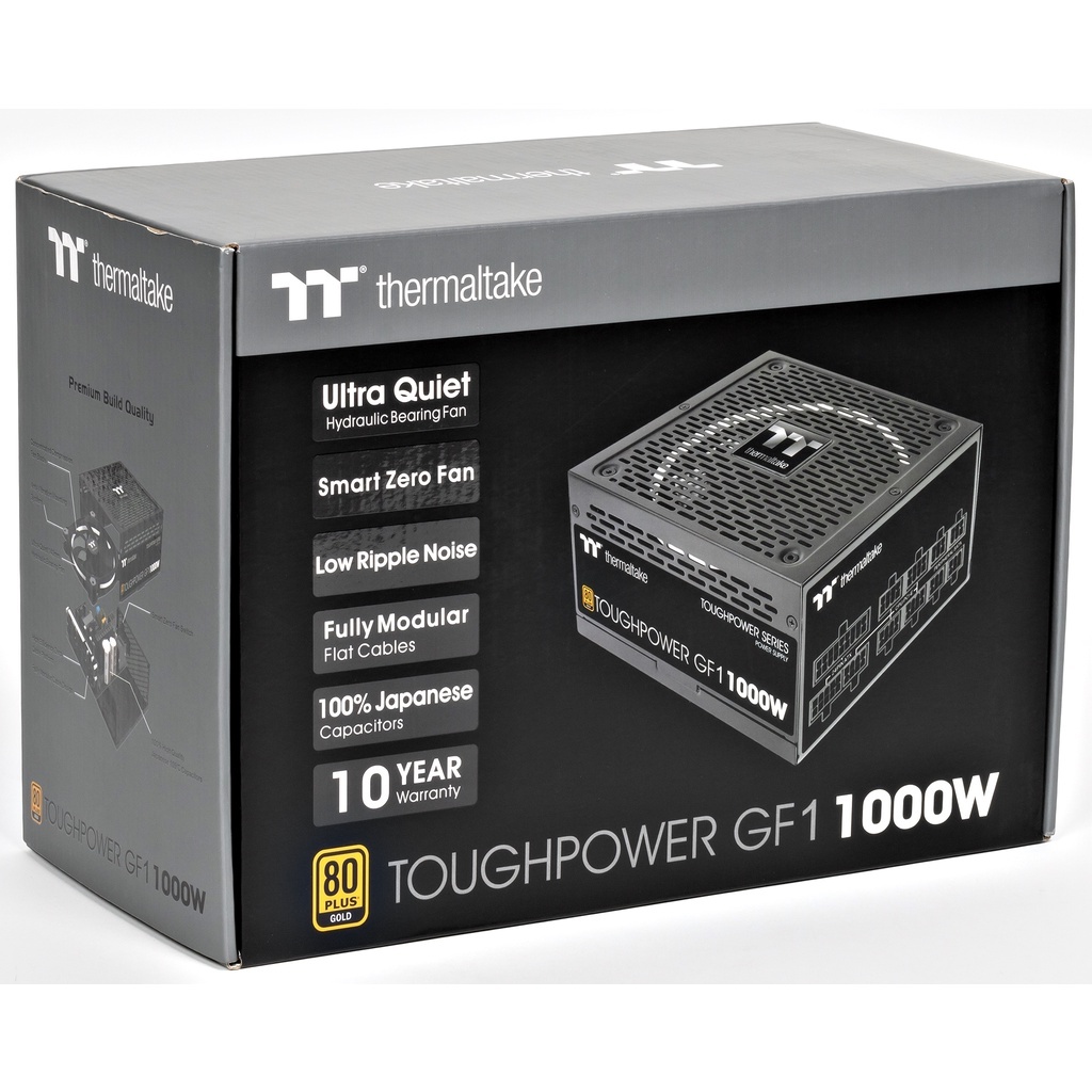 PSU 850W GF Series | มือสองไม่มีกล่องเพาเวอร์ซัพพลายแท้ ประสิทธิภาพสูง ไฟนิ่ง รองรับการ์ดจอรุ่นใหญ่ 