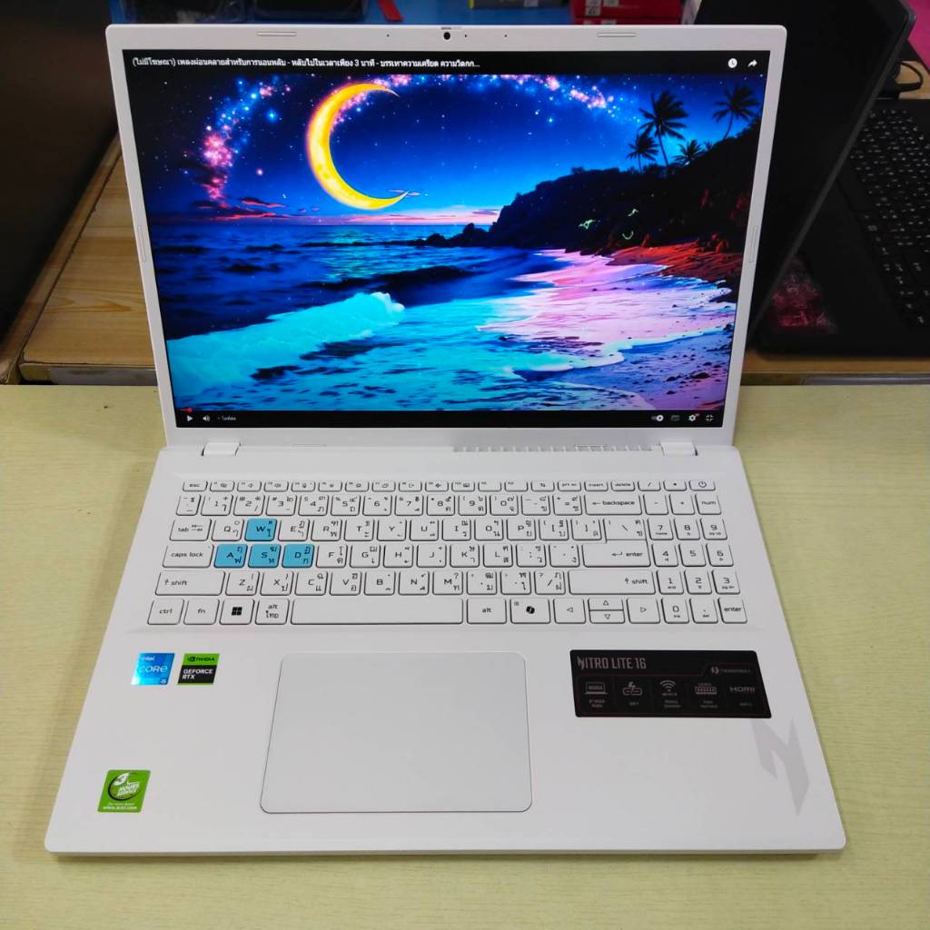 ACER NITRO LITE 16 NL16-71G-56RJ สภาพเครื่อง 100% (เครื่อง 5 เดือน ประกันศูนย์ Onsite 24/04/2028)