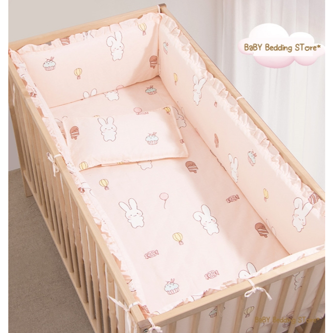 เซ็ตคุ้มเกินราคา!!ชุดกั้นเตียงเด็ก ชุดกันกระแทก ชุดเครื่องนอนเด็กลายน่ารักBaby Bedding, Crib Bumpers