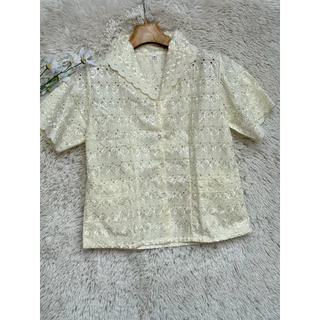เสื้อลูกไม้ผู้ใหญ่สูงอายุ S M L XL ไซส์ จัมโบ้ LL LLL